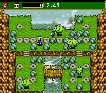 Super Bomber Man 4 (Japan) screen shot game playing